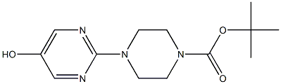 1-Piperazinecarboxylic acid, 4-(5-hydroxy-2-pyrimidinyl)-, 1,1-dimethylethyl ester