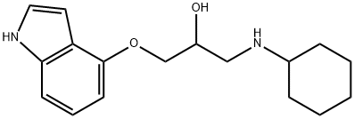 1-(cyclohexylamino)-3-(1H-indol-4-yloxy)propan-2-ol