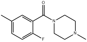 (2-FLUORO-5-METHYLPHENYL)(4-METHYLPIPERAZIN-1-YL)METHANON