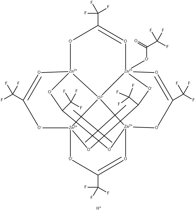 Oxo[hexa(trifluoroacetato)]tetrazinc trifluoroacetic acid adduct