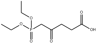 Pentanoic acid, 5-(diethoxyphosphinyl)-4-oxo-