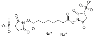 Suberic acid bis(3-sulfo-N-hydroxysuccinimide ester) sodium salt