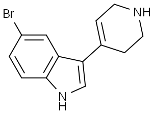 5-Bromo-3-(1,2,3,6-Tetrahydro-4-Pyridinyl)-1H-Indole