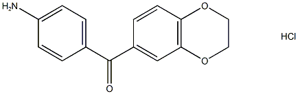 (4-AMINOPHENYL)(2,3-DIHYDRO-1,4-BENZODIOXIN-6-YL)METHANONE HYDROCHLORIDE