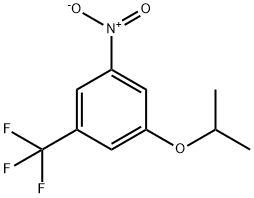 1-Nitro-3-(propan-2-yloxy)-5-(trifluoromethyl)benzene