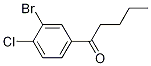 2-Bromo-4-butylcarbonyl-1-chlorobenzene