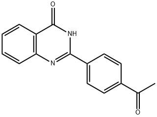 4(3H)-Quinazolinone, 2-(4-acetylphenyl)-