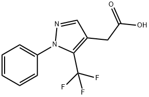 2-(1-苯基-5-(三氟甲基)-1H-吡唑-4-基)乙酸