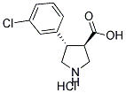 (TRANS)-4-(3-CHLORO-PHENYL)-PYRROLIDINE-3-CARBOXYLIC ACID-HCL