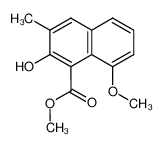 2-Hydroxy-8-methoxy-3-methyl-1-naphthalenecarboxylic Acid Methyl Ester