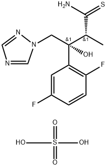 (2R,3R)-3-(2,5-Difluorophenyl)-3-hydroxy-2-methyl-4-(1H-1,2,4-triazol-1-yl)thiobutyramide sulfate