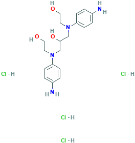 羟丙基双(N-羟乙基-P-苯二胺) HCL