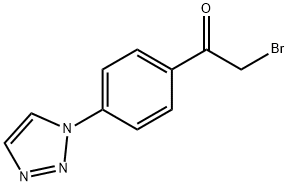 Ethanone, 2-bromo-1-[4-(1H-1,2,3-triazol-1-yl)phenyl]