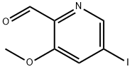 2-Pyridinecarboxaldehyde, 5-iodo-3-methoxy-