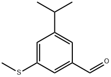 3-Isopropyl-5-(methylthio)benzaldehyde