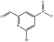 2-Pyridinecarboxaldehyde, 6-bromo-4-nitro-