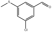 3-chloro-5-(methylthio)benzaldehyde