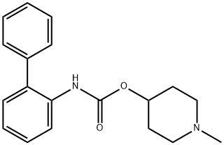 Carbamic acid, N-[1,1'-biphenyl]-2-yl-, 1-methyl-4-piperidinyl ester