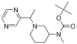 甲基-[1-(1-吡嗪-2-基-乙基)-哌啶-3-基]-氨基甲酸叔丁基酯