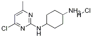 N-(4-氯-6-甲基-嘧啶-2-基)-环己烷-1,4-二胺盐酸盐