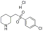 3-(4-氯-苯磺酰基甲基)-哌啶盐酸盐