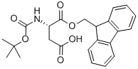 N-叔丁氧羰基-L-天冬氨酸 1-(9H-芴-9-基甲基)酯