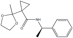 (R)-1-(2-Methyl-1,3-Dioxolan-2-Yl)-N-(1-Phenylethyl)Cyclopropanecarboxamide