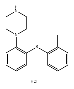 1-[2-(2-methylphenylsulfanyl)phenyl]piperazine hydrochloride