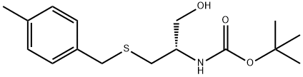 (S)-[1-(羟甲基)-2-[[(4-甲基苯基)甲基]硫代]乙基]氨基甲酸叔丁酯