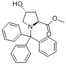 TRANS-4-HYDROXY-N-TRIPHENYLMETHYL-L-PROLINE METHYL ESTER