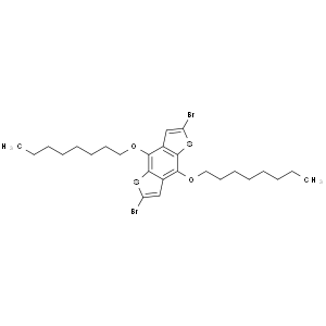 2,6-二溴-4,8-双(辛氧基)苯并[1,2-B:4,5-B']二噻吩