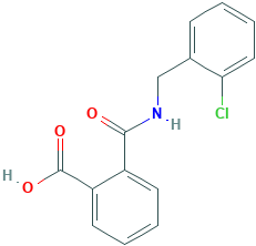 2-{[(2-Chlorobenzyl)amino]carbonyl}benzoic acid