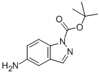 5-AMINO-INDAZOLE-1-CARBOXYLIC ACID TERT-BUTYL ESTER