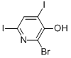 2-BroMo-4,6-diiodopyridin-3-ol