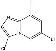 6-溴-3-氯-8-碘咪唑并[1,2-A]吡啶