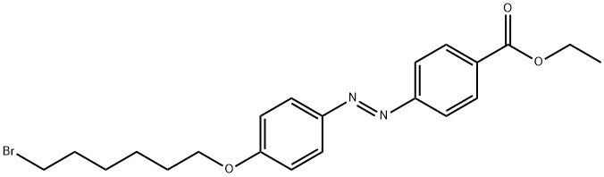 (E)-ethyl 4-((4-((6-bromohexyl)oxy)phenyl)diazenyl)benzoate