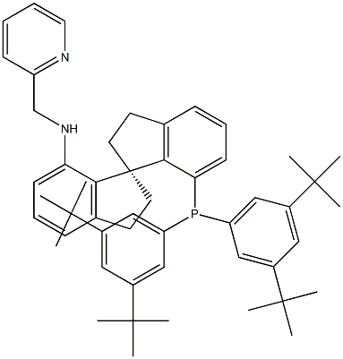 (R)-N-(Pyridin-2-ylmethyl)-7′-di( 3,5-di-tert-butylphenyl)phosphin o-1,1′-spirobiindanyl-7-amine