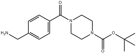 4-(4-氨基甲基-苯甲酰基)-哌嗪-1-羧酸叔丁酯