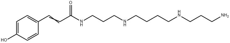 2-Propenamide, N-[3-[[4-[(3-aminopropyl)amino]butyl]amino]propyl]-3-(4-hydroxyphenyl)-