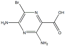 3,5-二氨基-6-溴吡嗪-2-羧酸