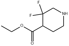 4-Piperidinecarboxylic acid, 3,3-difluoro-,ethyl ester