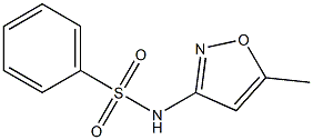 N-(5-methyl-3-isoxazolyl)benzenesulfonamide