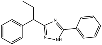 3-phenyl-5-(1-phenylpropyl)-4H-1,2,4-triazole