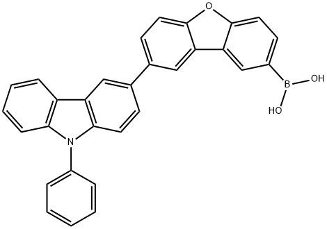 BORONIC ACID, B-[8-(9-PHENYL-9H-CARBAZOL-3-YL)-2-DIBENZOFURANYL]-