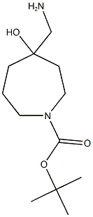 tert-Butyl 4-(aminomethyl)-4-hydroxy-1-azepanecarboxylate