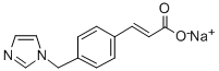 sodium (E)-3-(4-((1H-imidazol-1-yl)methyl)phenyl)acrylate