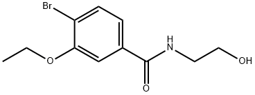 4-Bromo-3-ethoxy-n-(2-hydroxy-ethyl)-benzamide