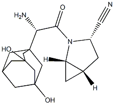 (1S,3S,5S)-2-[(2S)-2-amino-2-(3,5-dihydroxy-1-adamantyl)acetyl]-2-azabicyclo[3.1.0]hexane-3-carbonitrile