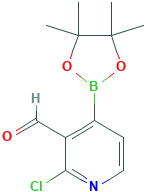 3-Pyridinecarboxaldehyde, 2-chloro-4-(4,4,5,5-tetramethyl-1,3,2-dioxaborolan-2-yl)-