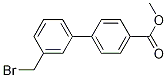 [1,1'-Biphenyl]-4-carboxylic acid, 3'-(broMoMethyl)-, Methyl ester